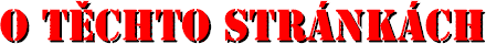 O t�chto str�nk�ch.